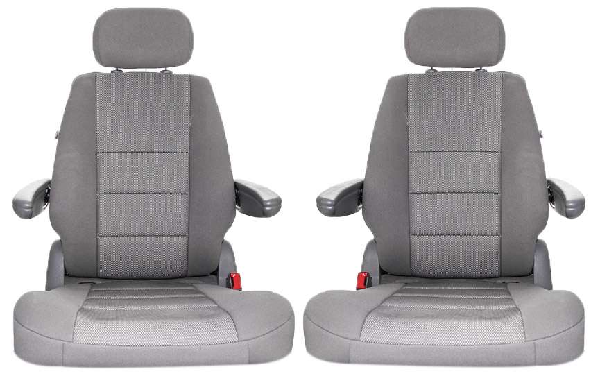 2008-2010 Dodge Caravan, Plymouth Voyageur, Chrysler Town & Country – Middle Row Bucket Seat Covers