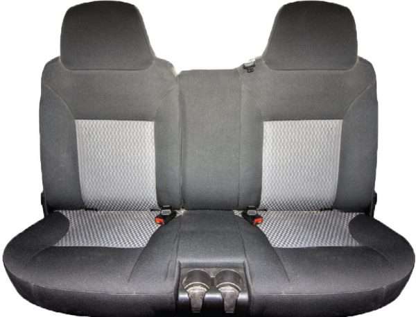 2014-2018 GM:Chev 1500 & 15-19 GM:Chev HD, EXTENDED CAB Rear Seats Covers chevy seat covers molded HR www.seatcovers.com