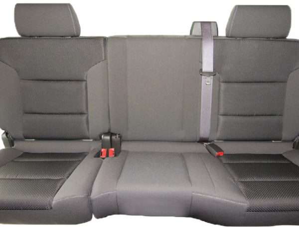 2014-2018 GM Chev 1500 & 15-19 GM:Chev HD, EXTENDED CAB Rear Seats Covers chevy seat covers www.seatcovers.com