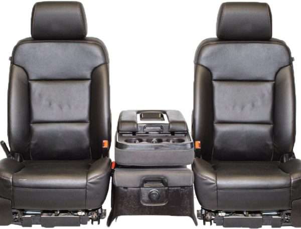 2014-2018 SIERRA SILVERADO 1500, 2015-2019 SIERRA SILVERADO HD, 2015-2020 YUKON, TAHOE, SUBURBAN- Front Seat Covers www.seatcovers.com
