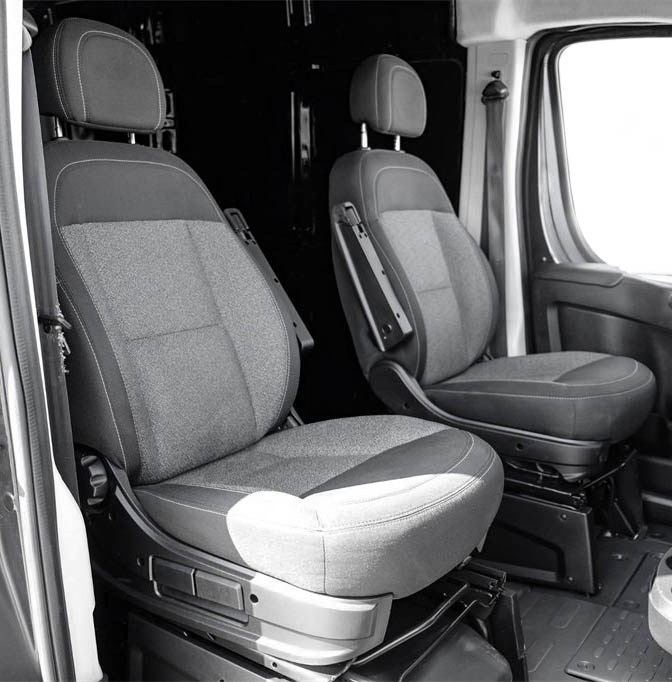 2014+ Dodge Ram Promaster – Front Bucket Seat Covers