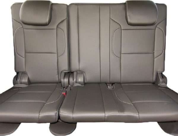 2015-2020 Chevy GMC Tahoe Yukon Suburban rear seat covers Tahoe Yukon Suburban seat covers Rear Row www.seatcovers.com