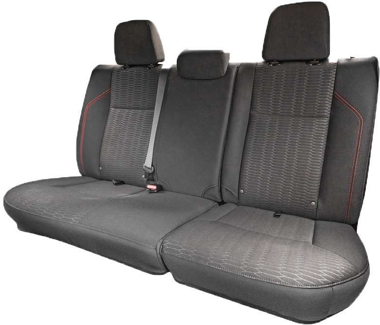 2016+ Toyota Tacoma – Rear 60/40 Split Seat Covers