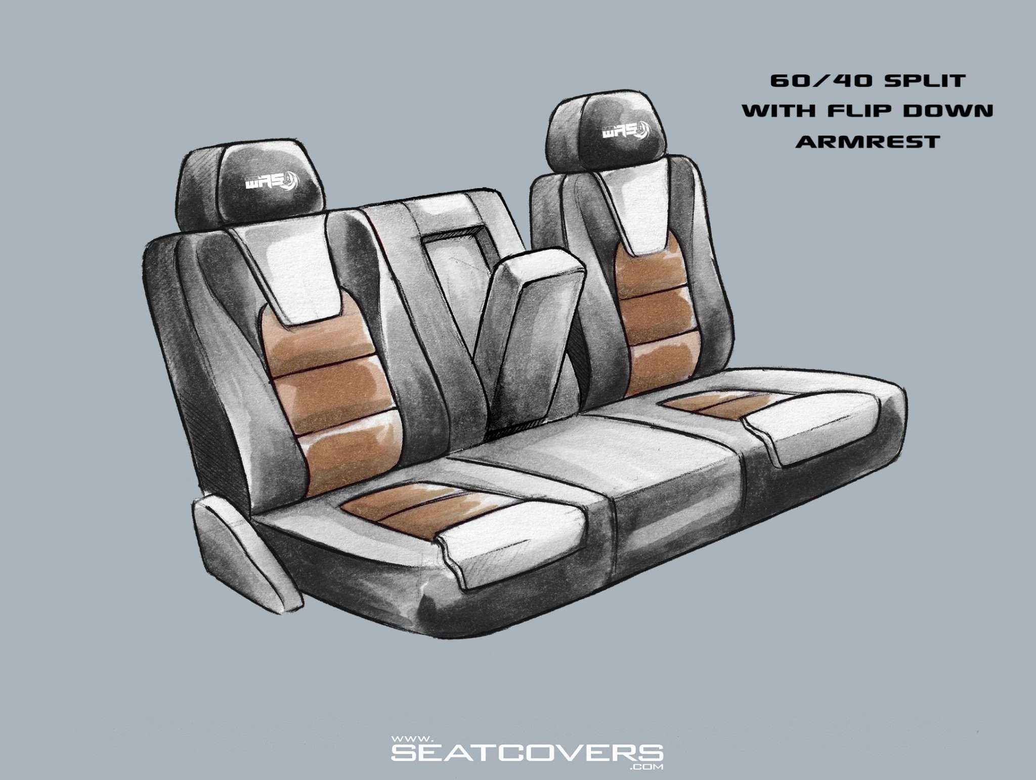 Home / Toyota / 2014+ Toyota Tundra – Rear 60/40 Seat Covers