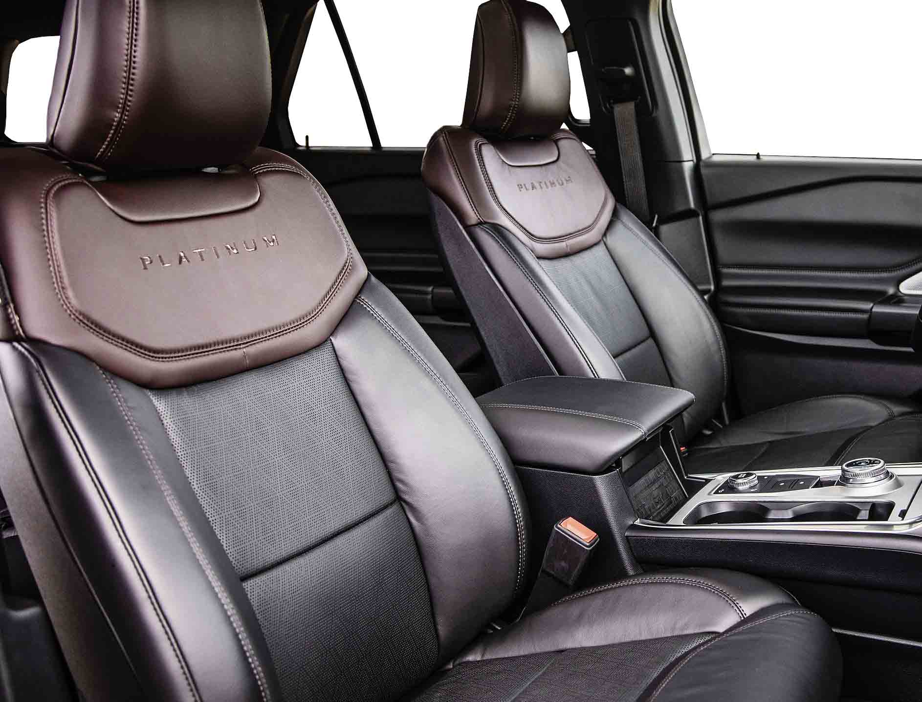 2020+Ford Explorer- Front Bucket Seat Covers (HAS HEADREST BOLSTERS)