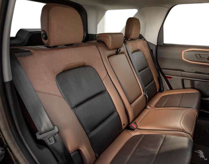 2021+ Ford Bronco Sport- Rear 60/40 Split Seat Covers