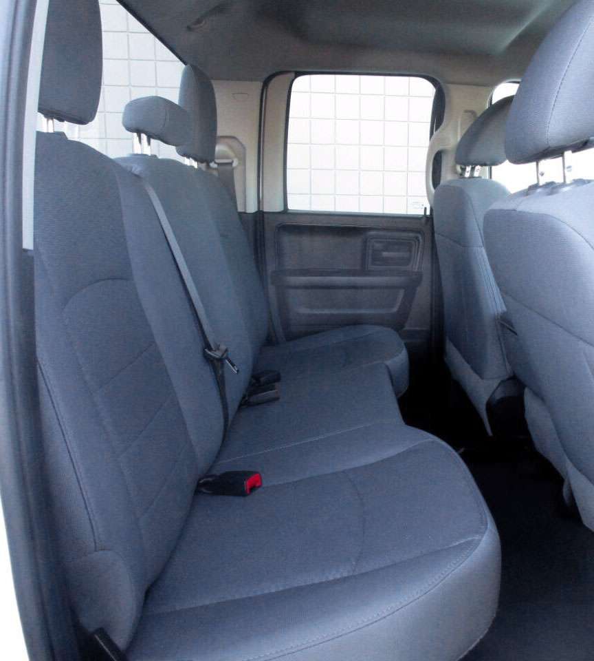 2019+ Dodge Ram 1500 – Rear Seat Covers (Crew Cab)