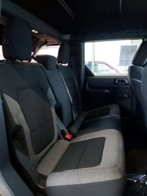 2021+ Ford Bronco Sport rear seat cover www.seatcovers.com