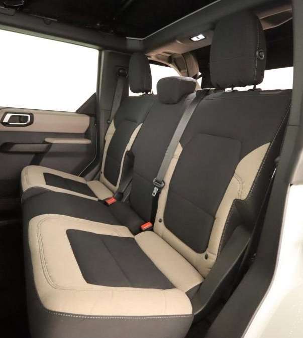 2021+ Ford Bronco – Rear 60/40 Split Seat Covers