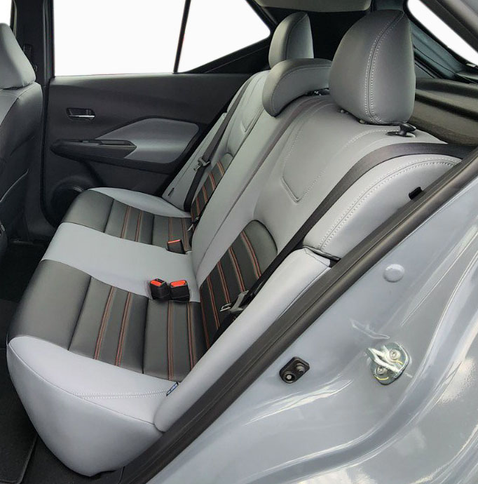 2021+ Nissan Kicks – Rear Seat Covers