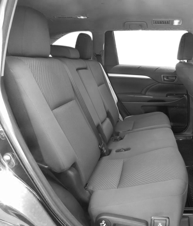 2014-2019 Toyota Highlander – 60/40 Middle Row Seat Covers