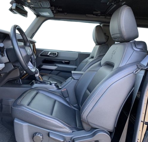2021+ Ford Bronco – Front Bucket Seat Covers (2 door)