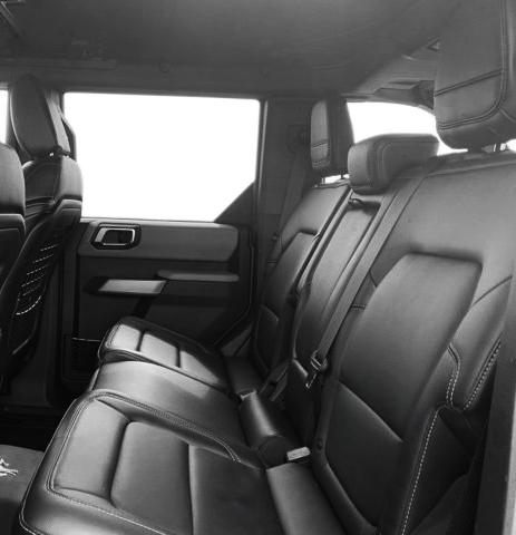 2021+ Ford Bronco – Rear 60/40 Split Seat Covers AR